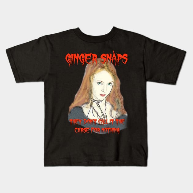 Ginger Snaps Kids T-Shirt by RabbitWithFangs